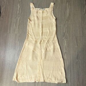 Christian Dior Cream Knit Dress, Size 6 US
